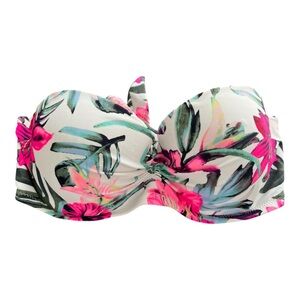 5/20$ Ardene Floral Bikini Top size large